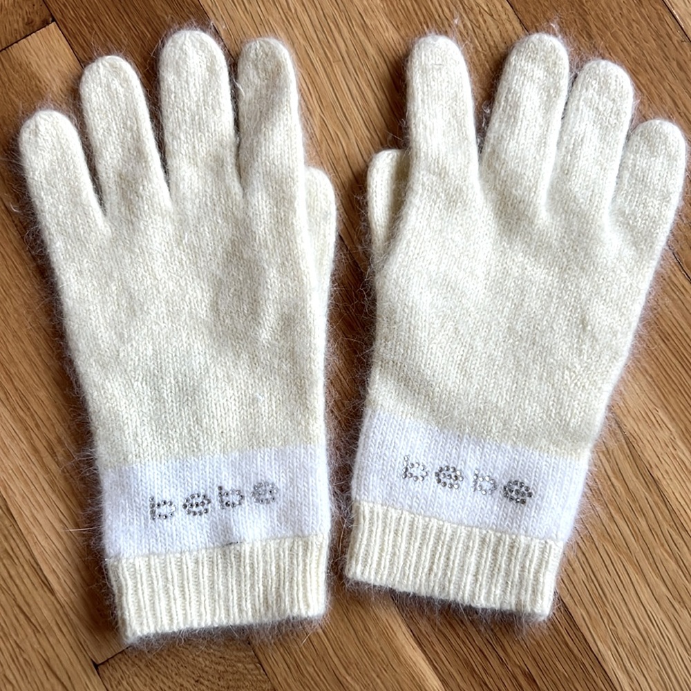 Bebe angora gloves
